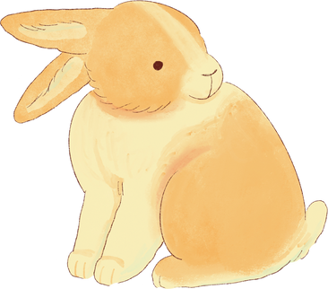 Cute Watercolor Zodiac Animals Rabbit